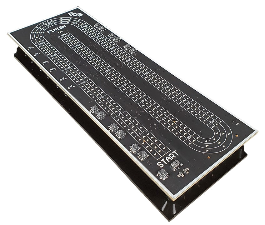 High level view of the LED Cribbage Board
